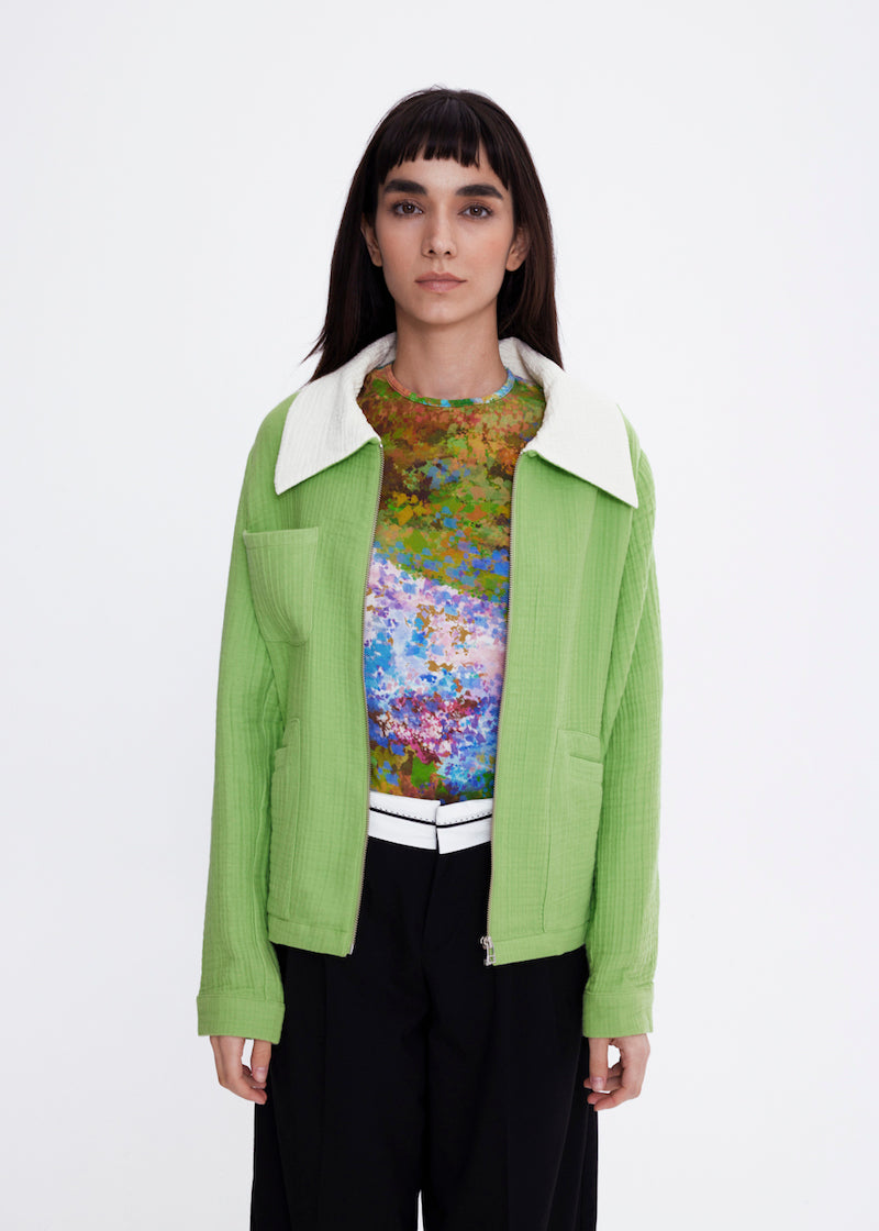 v-jacket-green-100-cotton-wide-collar-unisex-sustainable-eco-friendly-bomber-jackets