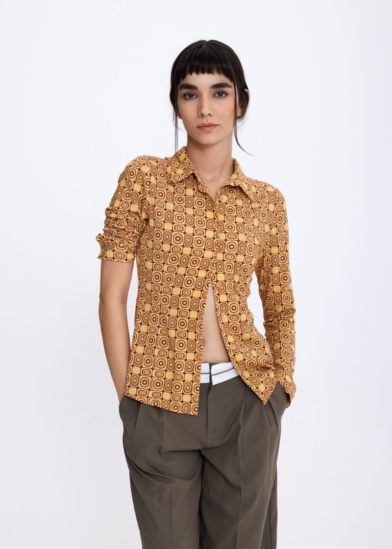 caramel-shirt-slim-fit-long-sleeve-lyocell-sustainable-eco-friendly