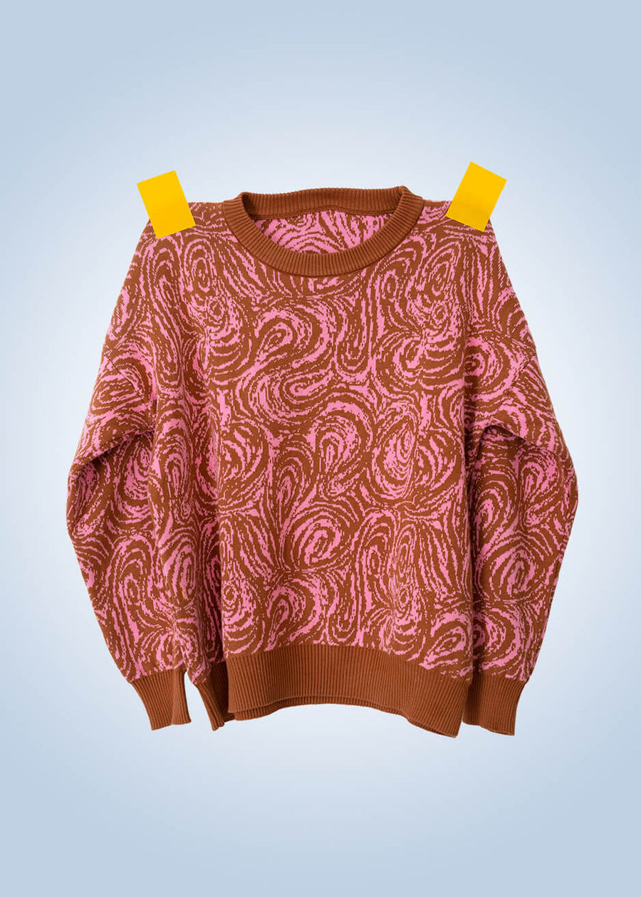 pink-lokum-sweater-soft-100-cotton-knitted-men-women-unisex-sustainable-eco-friendly