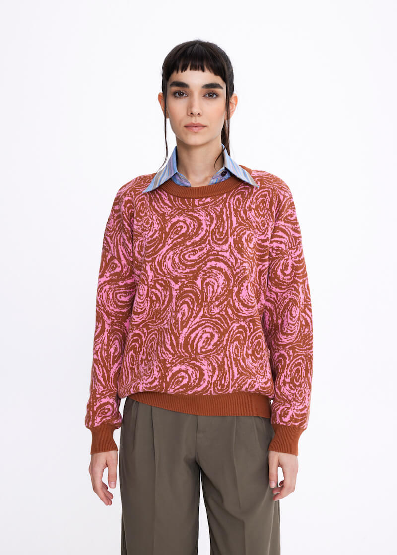 pink-lokum-sweater-soft-100-cotton-knitted-men-women-unisex-sustainable-ecofriendly-garments