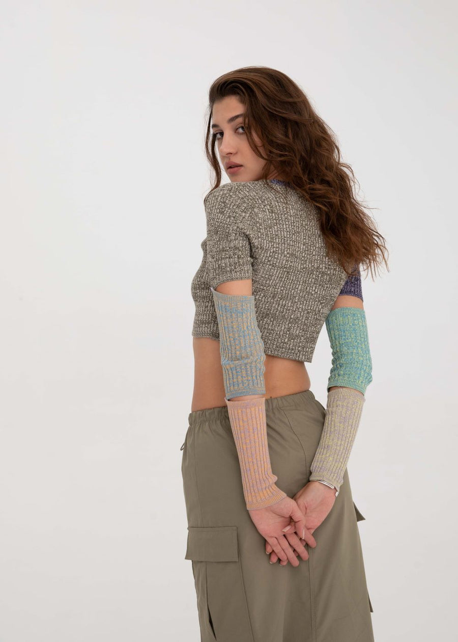 puzzle-crop-cardigan-v-neck-detachable-sleeves-100-cotton-sustainable-ecofriendly-garments