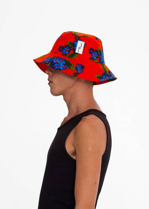 virtual-nature-hat-orange-sustainable-eco-friendly-accessories-organic-cotton-bucket-hats